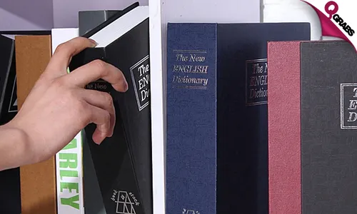 Book Safe with Keys & Lock!